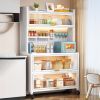 JoybosÃ‚Â® Metal Kitchen Pantry Storage Cabinet with DIY Pegboard Wall