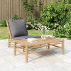 Patio Coffee Table 39.4"x21.7"x13" Bamboo