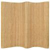 Room Divider Bamboo 98.4"x65" Natural