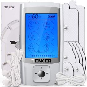 TENKER EMS TENS Unit Muscle Stimulator 16 Modes