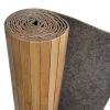 Room Divider Bamboo Natural 98.4"x65"