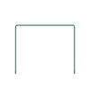 Console Table Whole Tempered Glass rectangular porch table bent transparent glass tea table