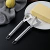 1pc Stainless Steel Butter Spreader, 430 Stainless Steel Butter And Butter Cutting Knife, Cheese Cutting Knife, Baking Tools, Cheese Dividing Knife