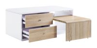 Verux Coffee Table; White High Gloss