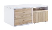 Verux Coffee Table; White High Gloss