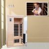 Two person far infrared sauna room