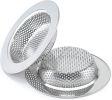 2pcs 4.5 Kitchen Sink Strainer Stopper Stainless Steel Drain Basket Waste Plug