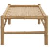 Patio Coffee Table 39.4"x21.7"x13" Bamboo