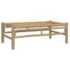 Patio Coffee Table 39.4"x21.7"x13" Bamboo