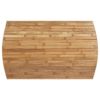 Patio Coffee Table 35.4"x21.7"x14.6" Bamboo