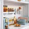 JoybosÃ‚Â® Metal Kitchen Pantry Storage Cabinet with DIY Pegboard Wall