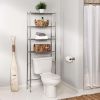 Six shelves Bathroom Slim Storage Shelving Unit for Garage;  kitchen;  Chrome