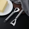 1pc Stainless Steel Butter Spreader, 430 Stainless Steel Butter And Butter Cutting Knife, Cheese Cutting Knife, Baking Tools, Cheese Dividing Knife