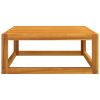 Coffee Table 26.8"x26.8"x11.4" Solid Acacia Wood