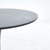 Tulip Special Dining Table; BLACK marble color top; MDF Dining Table ; Kitchen Table; exective desk