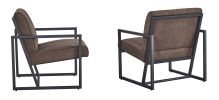 Modern design high quality fabric (BROWN)+ steel armchair; for Kitchen; Dining; Bedroom; Living Room