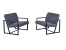 Modern design high quality fabric (GREY)+ steel armchair; for Kitchen; Dining; Bedroom; Living Room