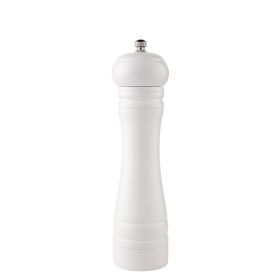 PU Kitchen Home Paint Pepper Grinder (Color: White)