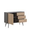 COMBO mid century Sideboard Buffet Table or TV Stand with storage for living room Kitchen